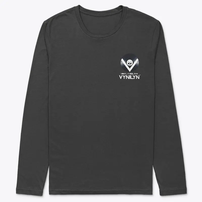 Long sleeve front and back Vynilyn logo