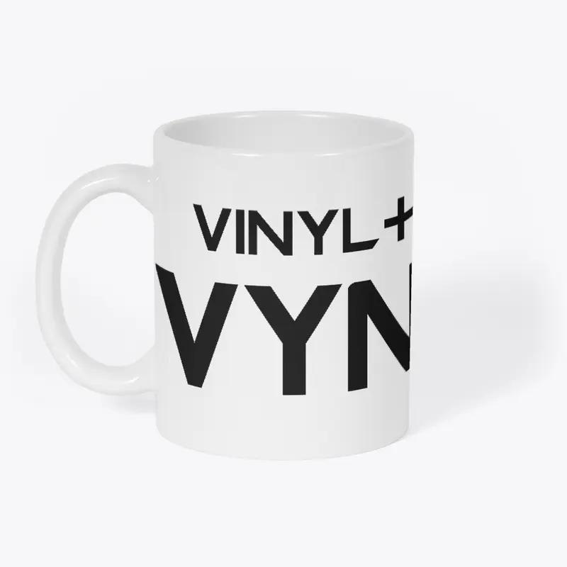 Vinyl + Violin = VYNILYN Mug WHITE